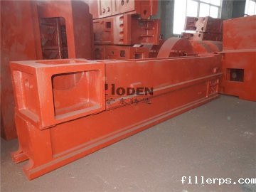 Machine bed